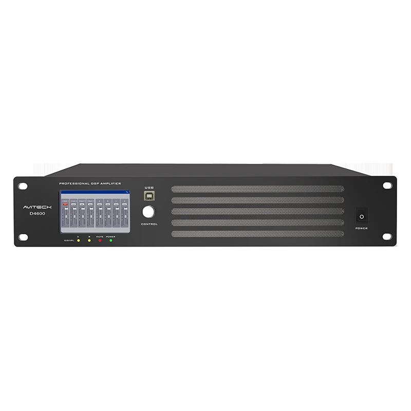 4 CH 600W DANTE DSP網絡功率放大器